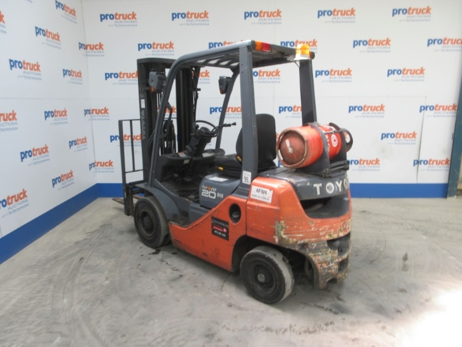 TOYOTA TONERO 20 Plant LPG / CNG - VIN: 02-8FGF20E10401 - Year: 2008 - 14,713 Hours - Triplex - Image 4 of 10