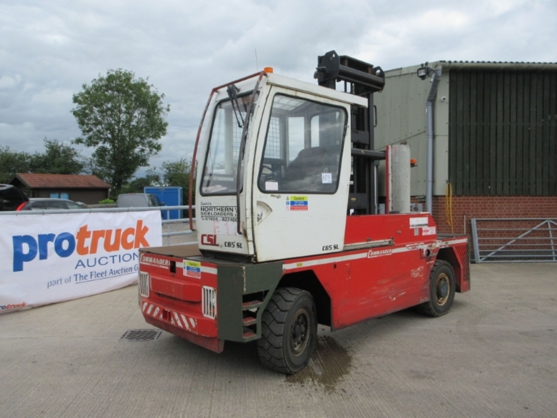 COMMANDER C65 SL Plant Diesel - VIN: 036509111007 - Year: 2011 - 9,016 Hours - dUPLEX fORKLIFT, 4.5M