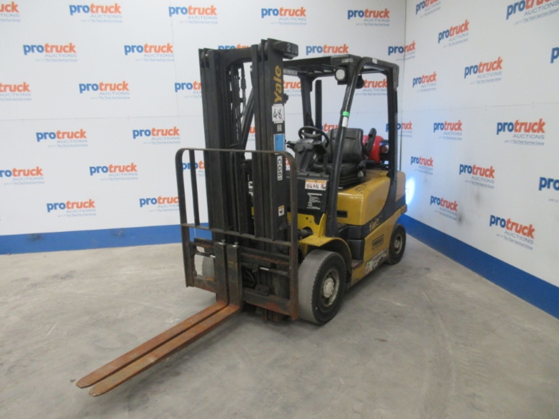 YALE GLP25VX E2170 Plant LPG / CNG - VIN: B875B24882L - Year: 2013 - 11,408 Hours - Triplex