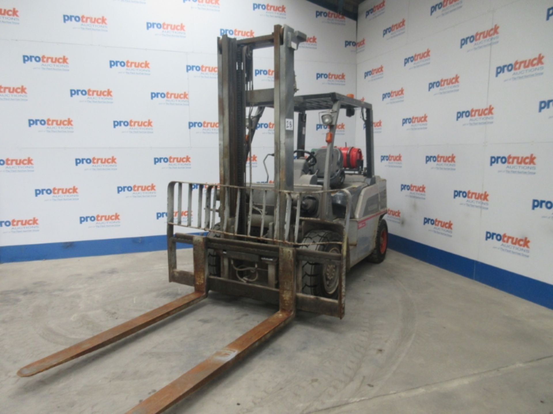 NISSAN J1F4A40LY Plant LPG / CNG - VIN: J1F4E000143 - Year: 2009 - 2,656 Hours - Duplex Forklift,