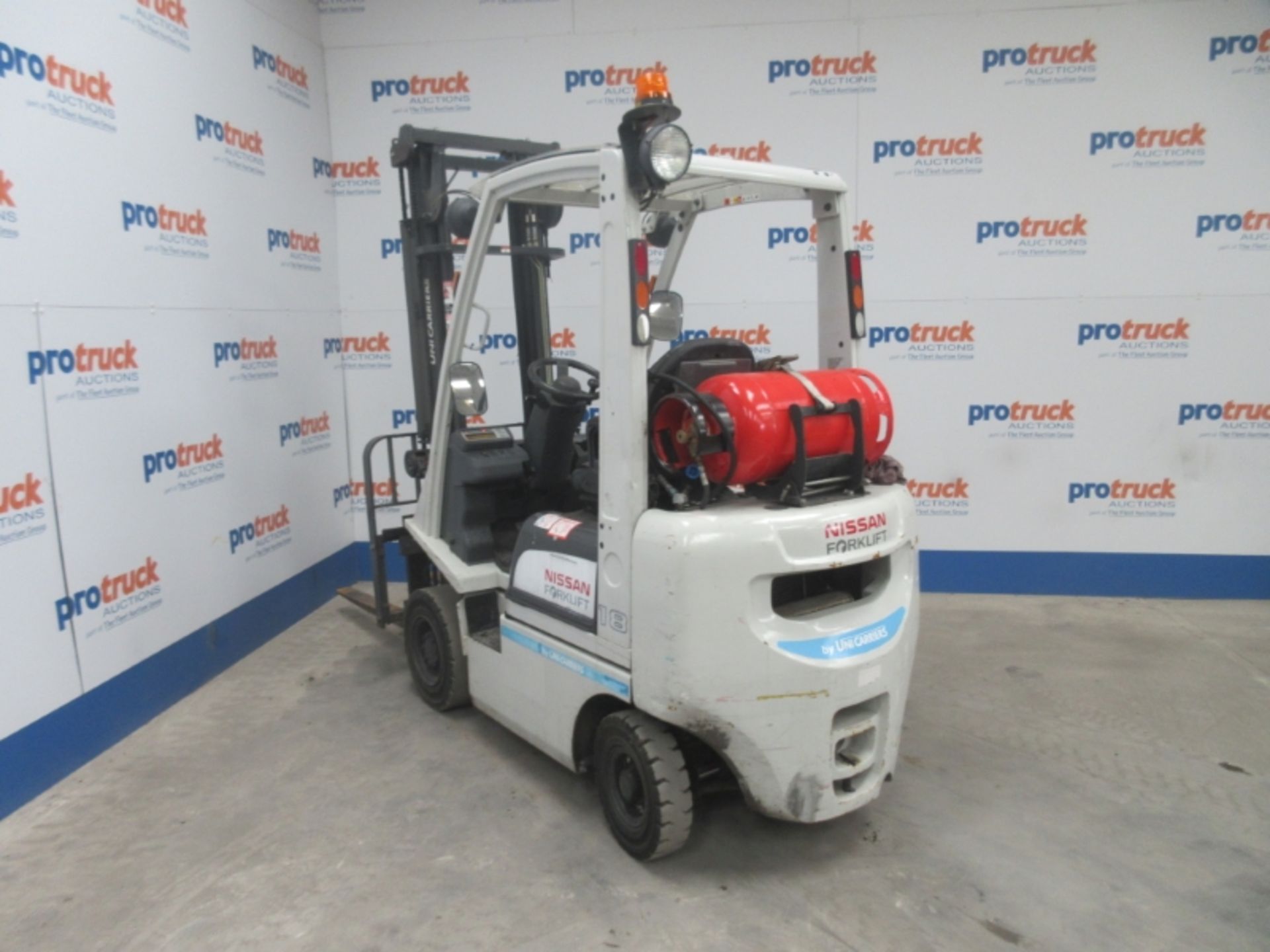 NISSAN P1D1A18LQ Plant LPG / CNG - VIN: P1D1E702605 - Year: 2014 - 2,271 Hours - Duplex Forklift, - Image 3 of 7