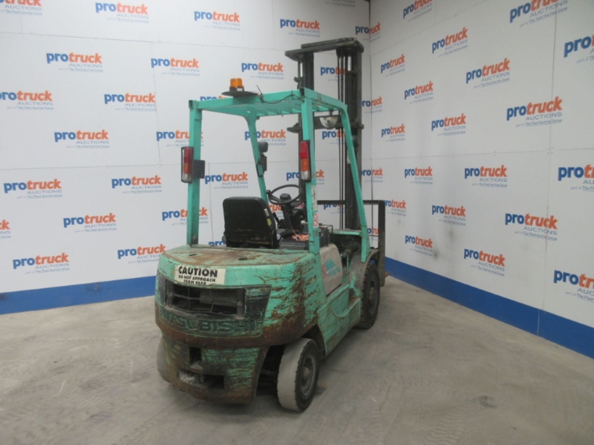 MITSUBISHI FD25 Plant Diesel - VIN: EF18B63003 - Year: 1998 - 16,541 Hours - Duplex Forklift, - Image 4 of 7