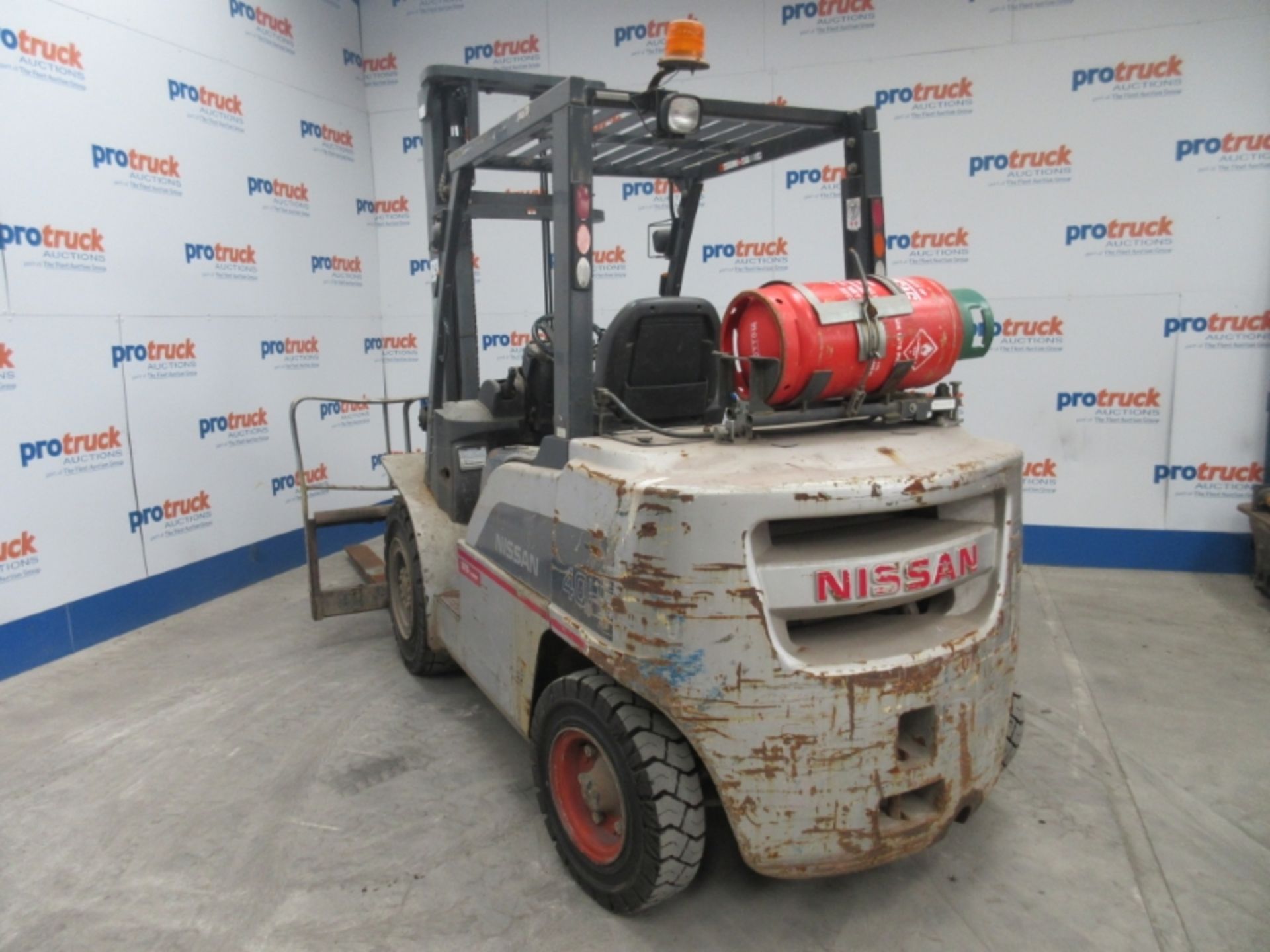 NISSAN J1F4A40LY Plant LPG / CNG - VIN: J1F4E000143 - Year: 2009 - 2,656 Hours - Duplex Forklift, - Bild 5 aus 9