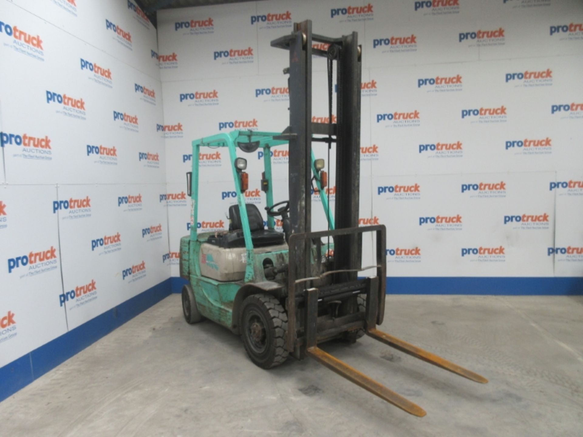 MITSUBISHI FD25 Plant Diesel - VIN: EF18B63003 - Year: 1998 - 16,541 Hours - Duplex Forklift, - Image 2 of 7