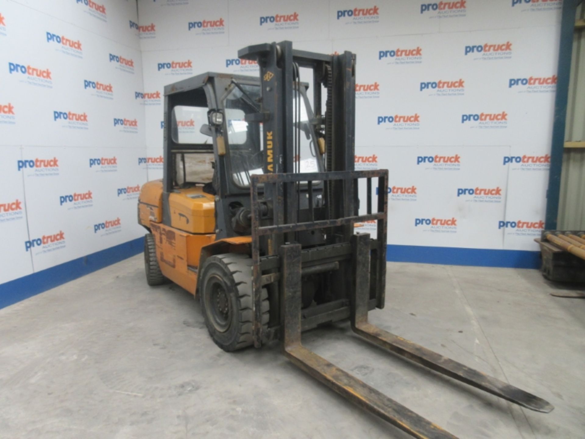 SAMUK R50F RXW5 Plant Diesel - VIN: 080826258 - Year: 2008 - 2,545 Hours - Duplex Forklift, - Image 2 of 7