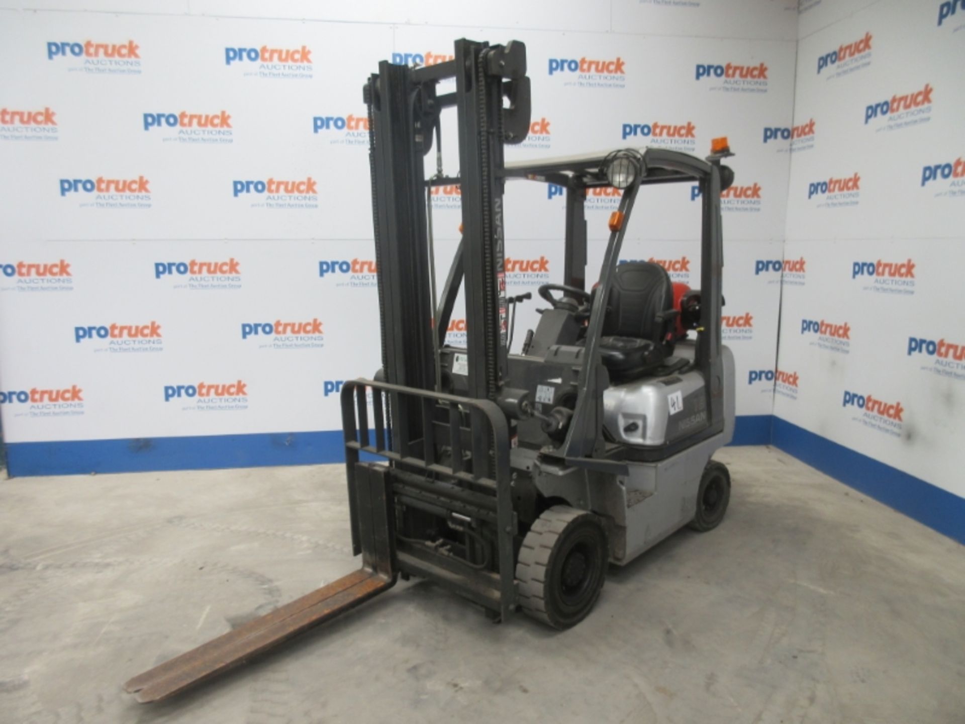 NISSAN P1D1A18LQ Plant LPG / CNG - VIN: P1D1E702019 - Year: 2012 - 8,659 Hours - Duplex Forklift,