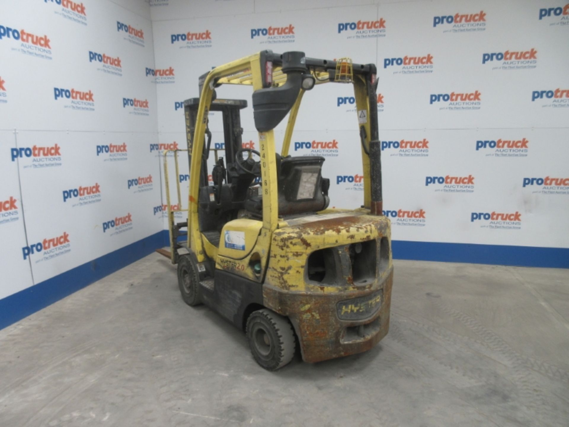 HYSTER H2.0FTS Plant Diesel - VIN: F001B04465 - Year: 2008 - 1,212 Hours - Triplex Forklift, - Image 3 of 7