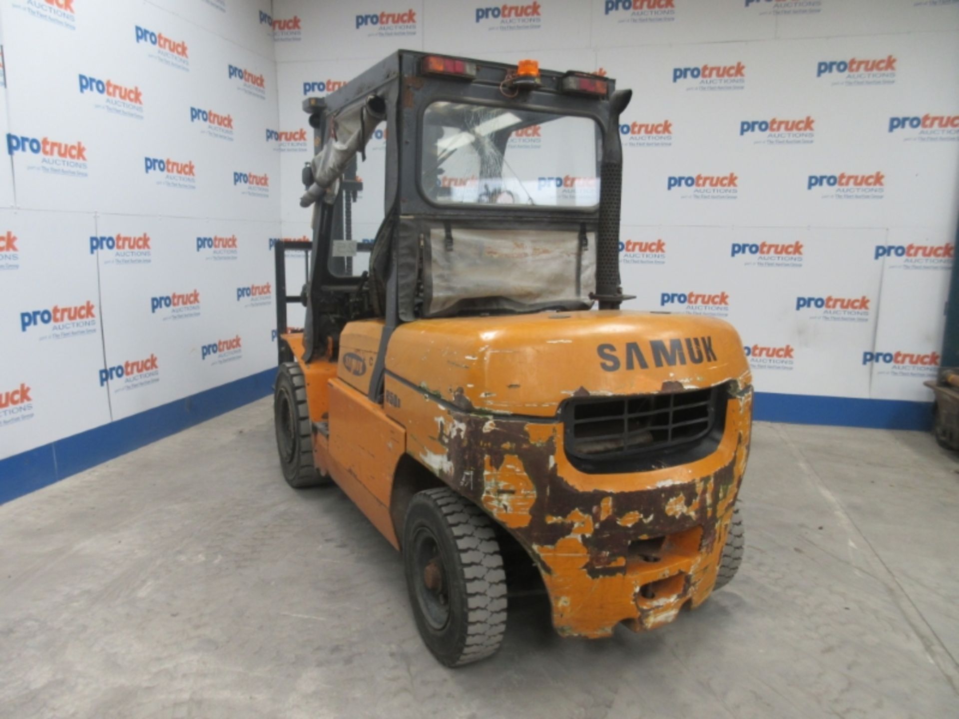 SAMUK R50F RXW5 Plant Diesel - VIN: 080826258 - Year: 2008 - 2,545 Hours - Duplex Forklift, - Image 3 of 7