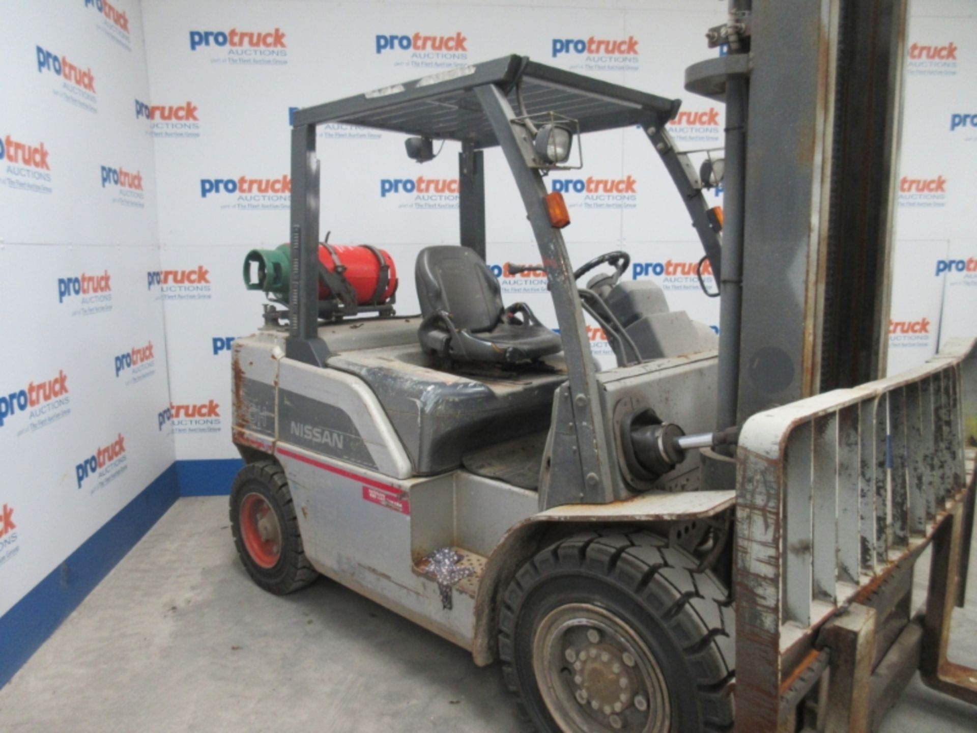 NISSAN J1F4A40LY Plant LPG / CNG - VIN: J1F4E000143 - Year: 2009 - 2,656 Hours - Duplex Forklift, - Bild 3 aus 9