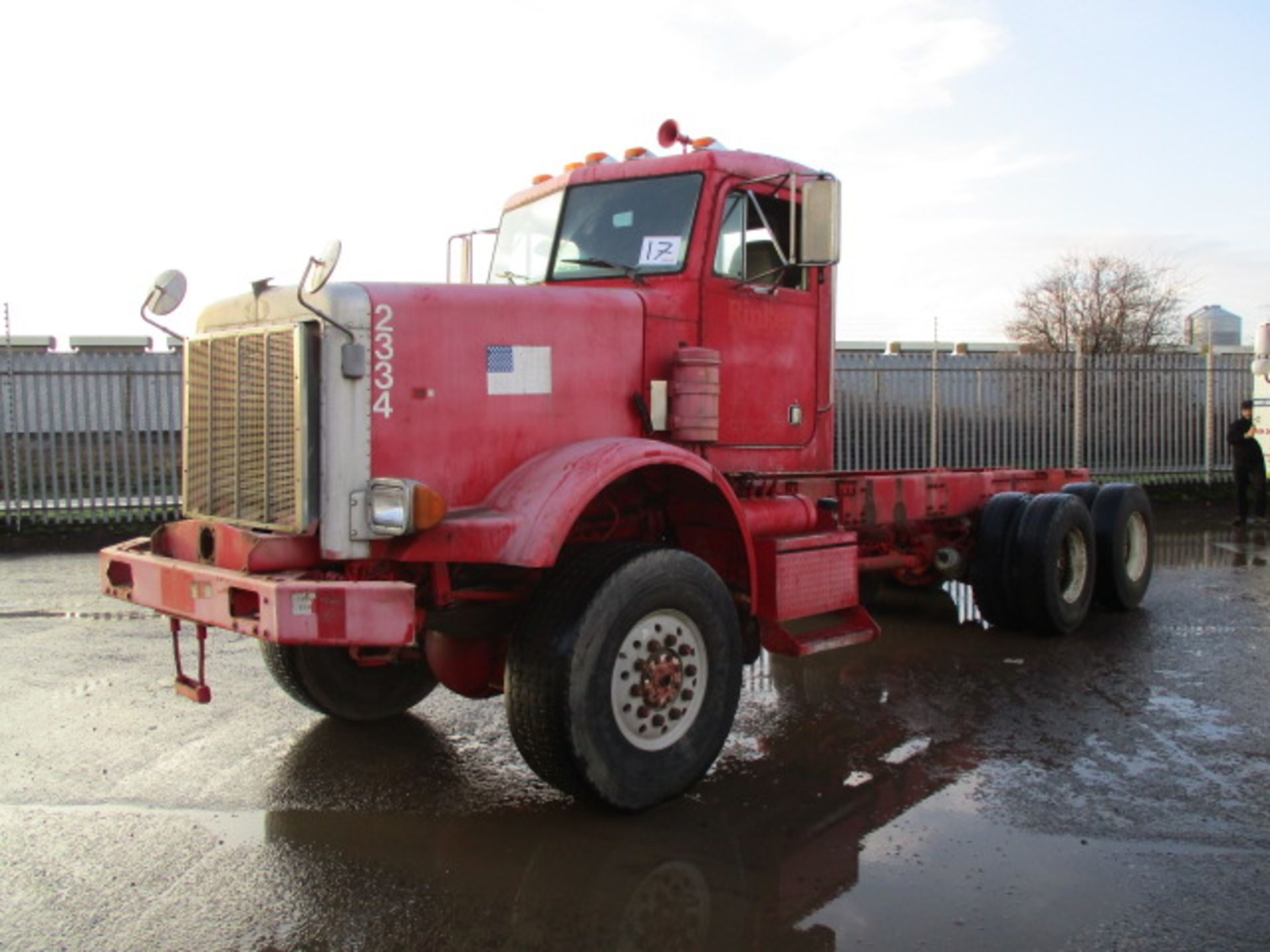 PETERBILT 357 Day Cab Diesel - VIN: 1XPAMA0X6TN409329 - Year: 1996 - 202,962 miles - 6x6 Chassis
