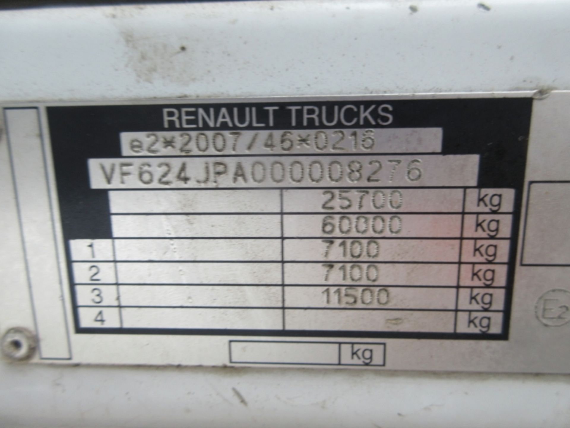 RENAULT TRUCKS PREMIUM 460DXI ROUTE (R4) - 10837cc Privilege Diesel Automatic - VIN: - Image 13 of 13