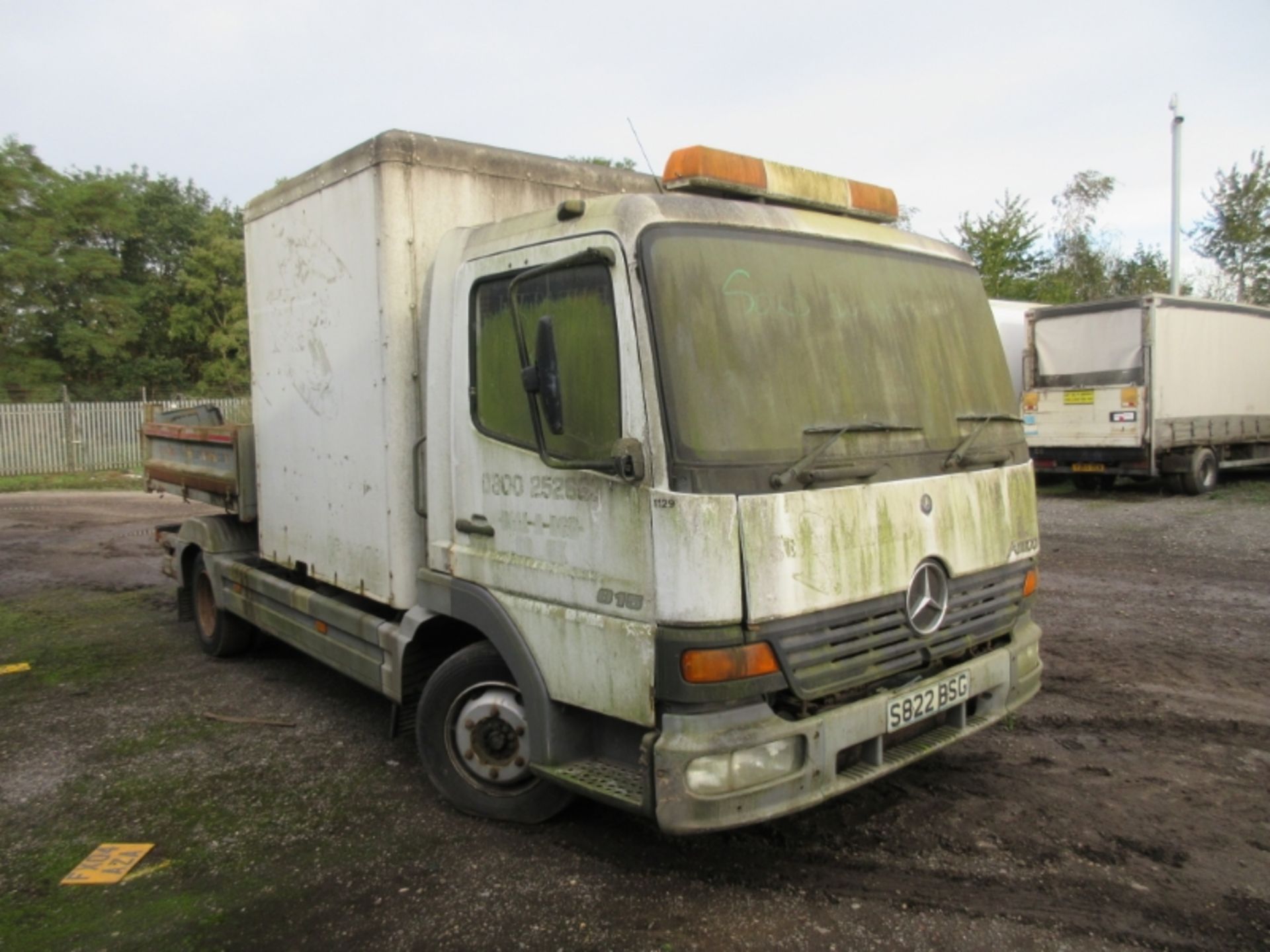 MERCEDES ATEGO 815 - 4250cc Day Cab Diesel - VIN: WDB9700232K349867 - Year: 1998 - 4x2 Dropside - Image 2 of 9