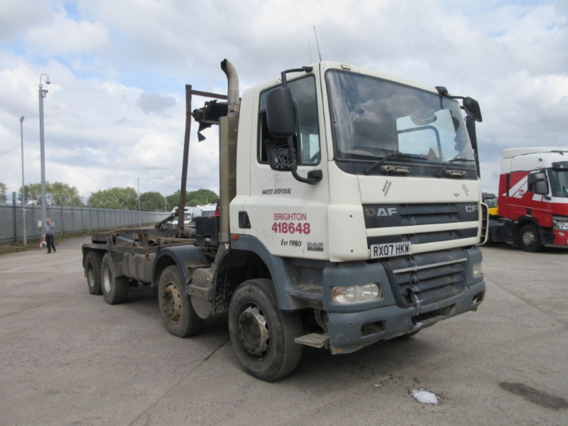 DAF TRUCKS CF 85.360 - 12900cc Day Cab Diesel - VIN: XLRAD85MC0E767246 - Year: 2007 - 584,724 km - - Image 2 of 8