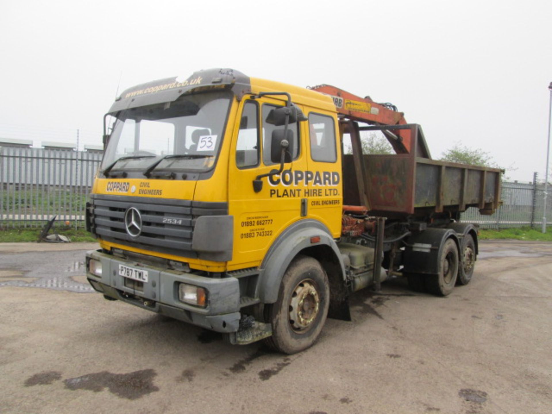 MERCEDES MK 2534 - 10964cc Sleeper Cab Diesel - VIN: WDB6534642K209667 - Year: 1996 - 118,000 km -