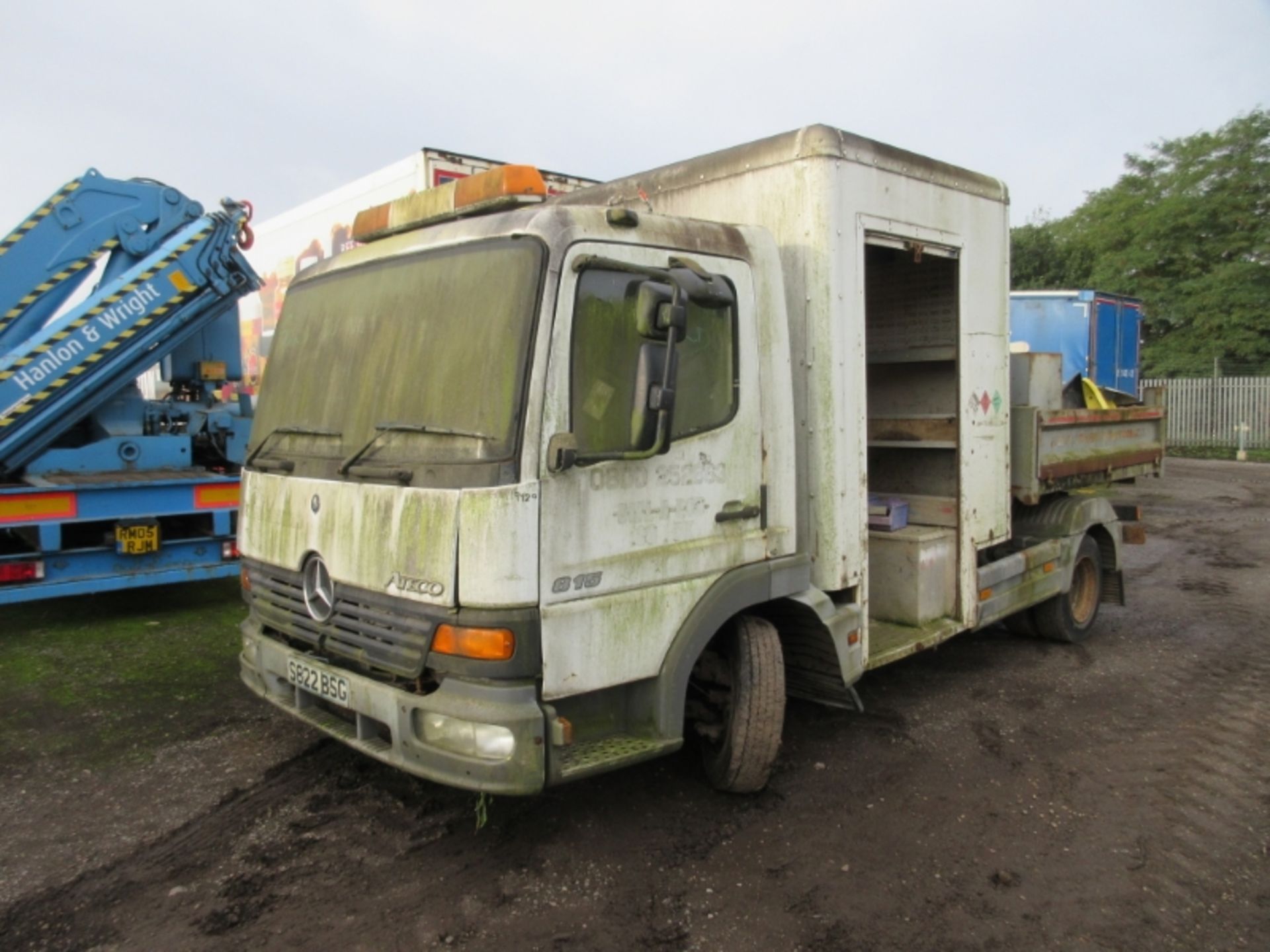 MERCEDES ATEGO 815 - 4250cc Day Cab Diesel - VIN: WDB9700232K349867 - Year: 1998 - 4x2 Dropside