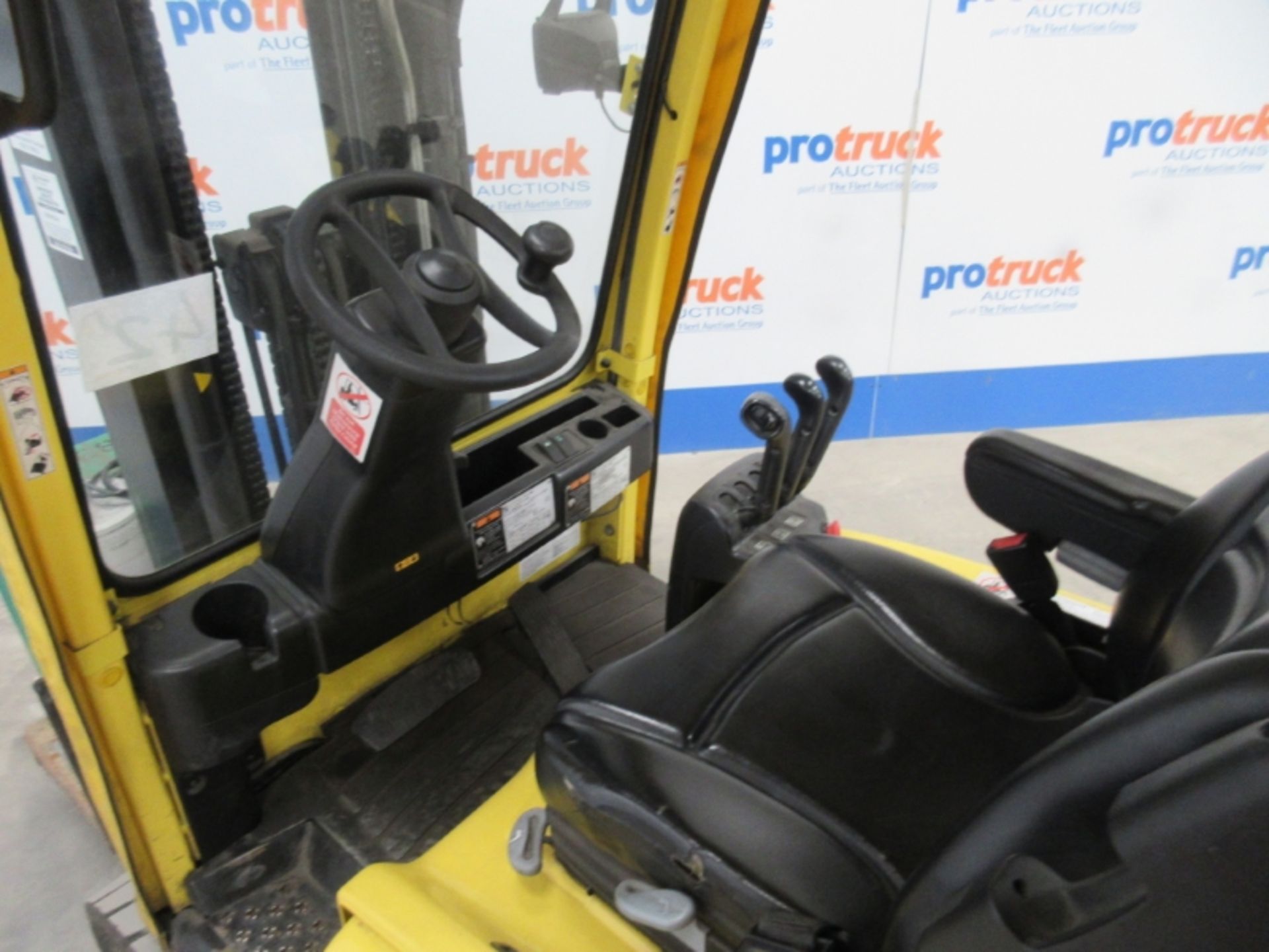 HYSTER J1.8XNT MWB Plant Electric - VIN: K160B01954G - Year: 2009 - 1,496 Hours - Triplex 4.9M - Image 7 of 7