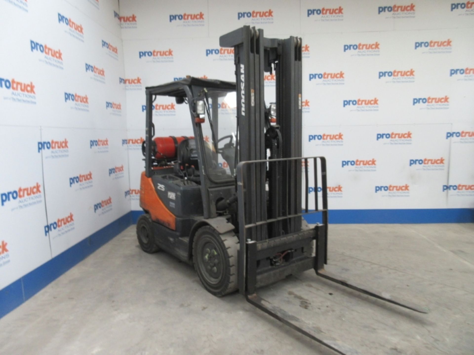 DOOSAN G25E-5 Plant LPG / CNG - VIN: MF00345 - Year: 2008 - . Hours - Triplex 3.2M Forklift, - Image 2 of 7