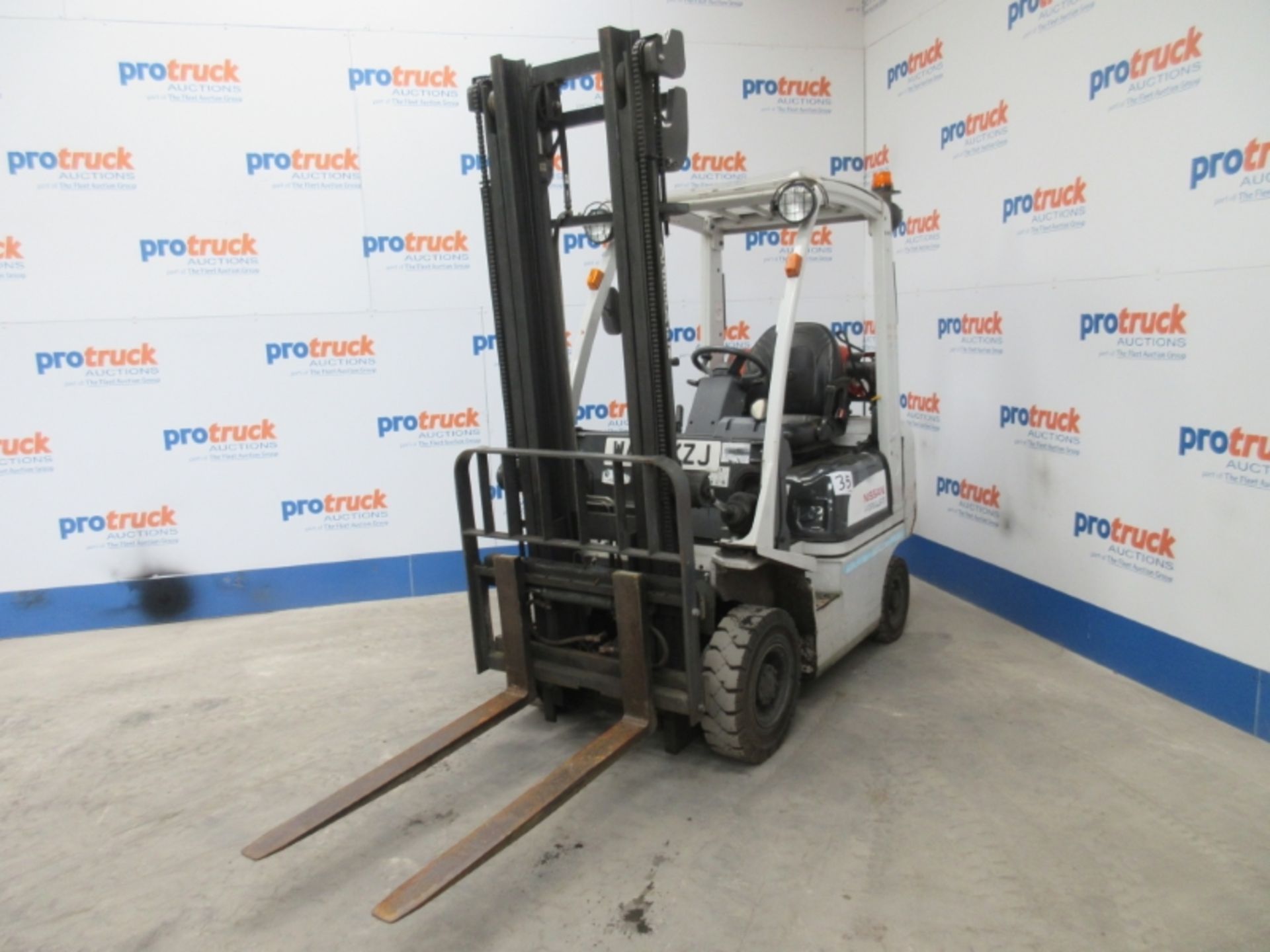 NISSAN P1D1A18LQ Plant LPG / CNG - VIN: P1D1E702608 - Year: 2014 - 2,124 Hours - Duplex 3.7M