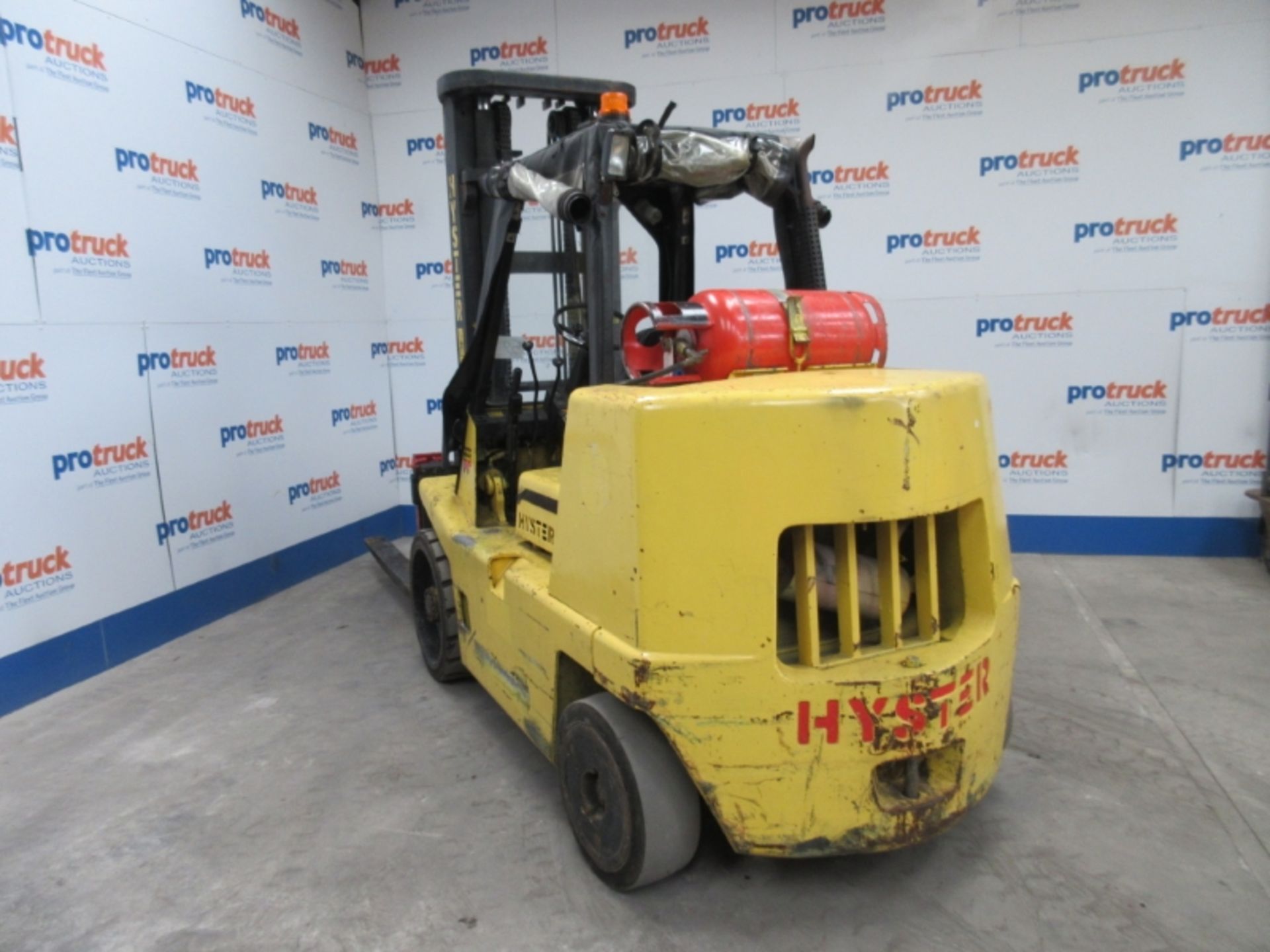 HYSTER S7.00XL Plant LPG / CNG - VIN: B024D04401T - Year: 1996 - 8,248 Hours - Duplex 4.6M Forklift, - Image 3 of 7