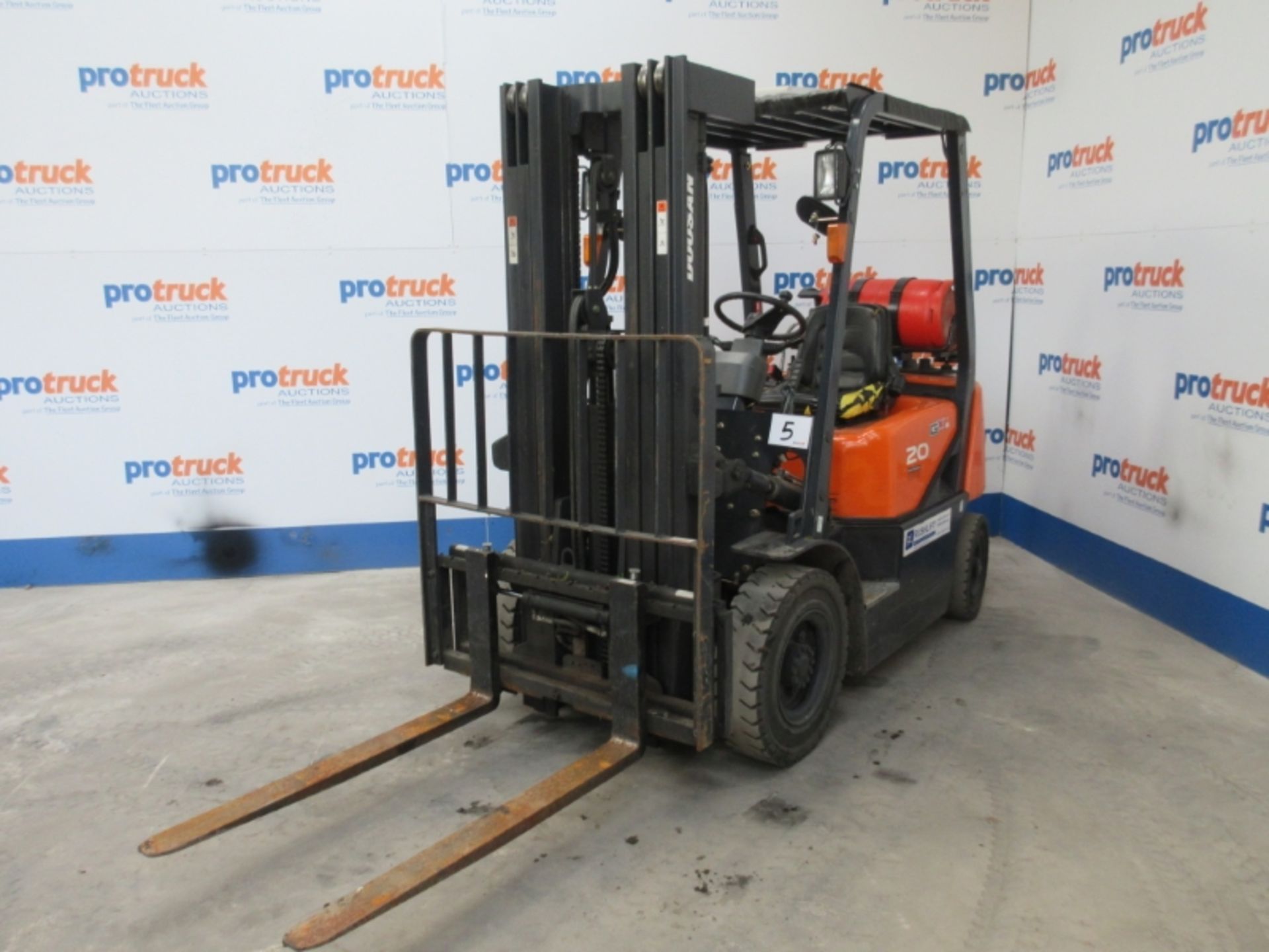 DOOSAN G20G Plant LPG / CNG - VIN: FGA0W233000647 - Year: 2015 - 1,230 Hours - Triplex 4.7M