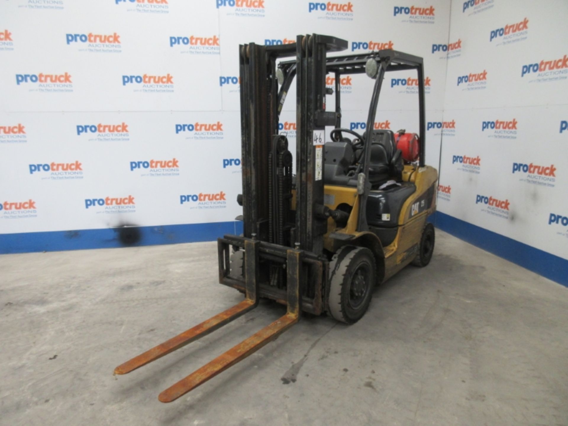 CATERPILLAR GP25N Plant LPG / CNG - VIN: ET17DL54022 - Year: 2012 - 15,870 Hours - Triplex Forklift,