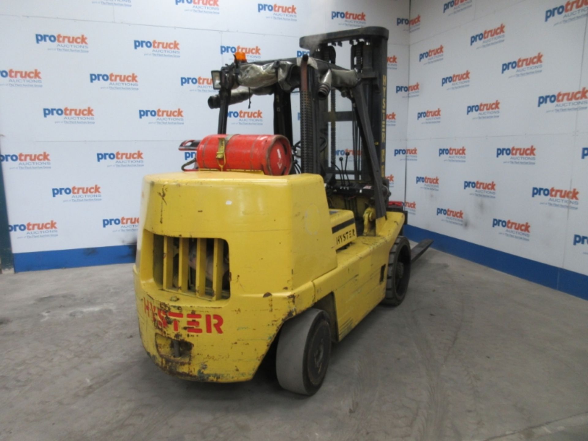 HYSTER S7.00XL Plant LPG / CNG - VIN: B024D04401T - Year: 1996 - 8,248 Hours - Duplex 4.6M Forklift, - Image 4 of 7