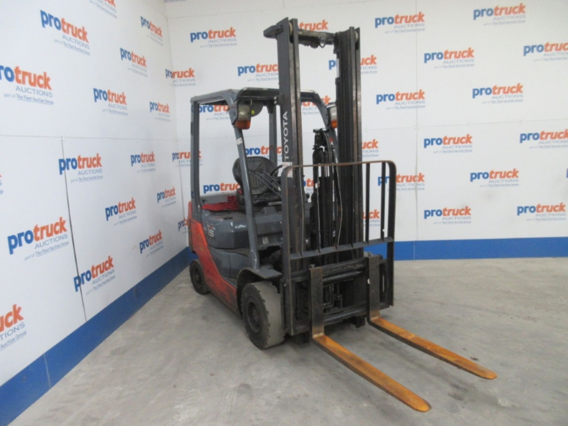 TOYOTA 02-8FDF15 Plant Diesel - VIN: 8FDF18E40535 - Year: 2014 - 7,970 km - Duplex 3.7M Forklift, - Image 2 of 7