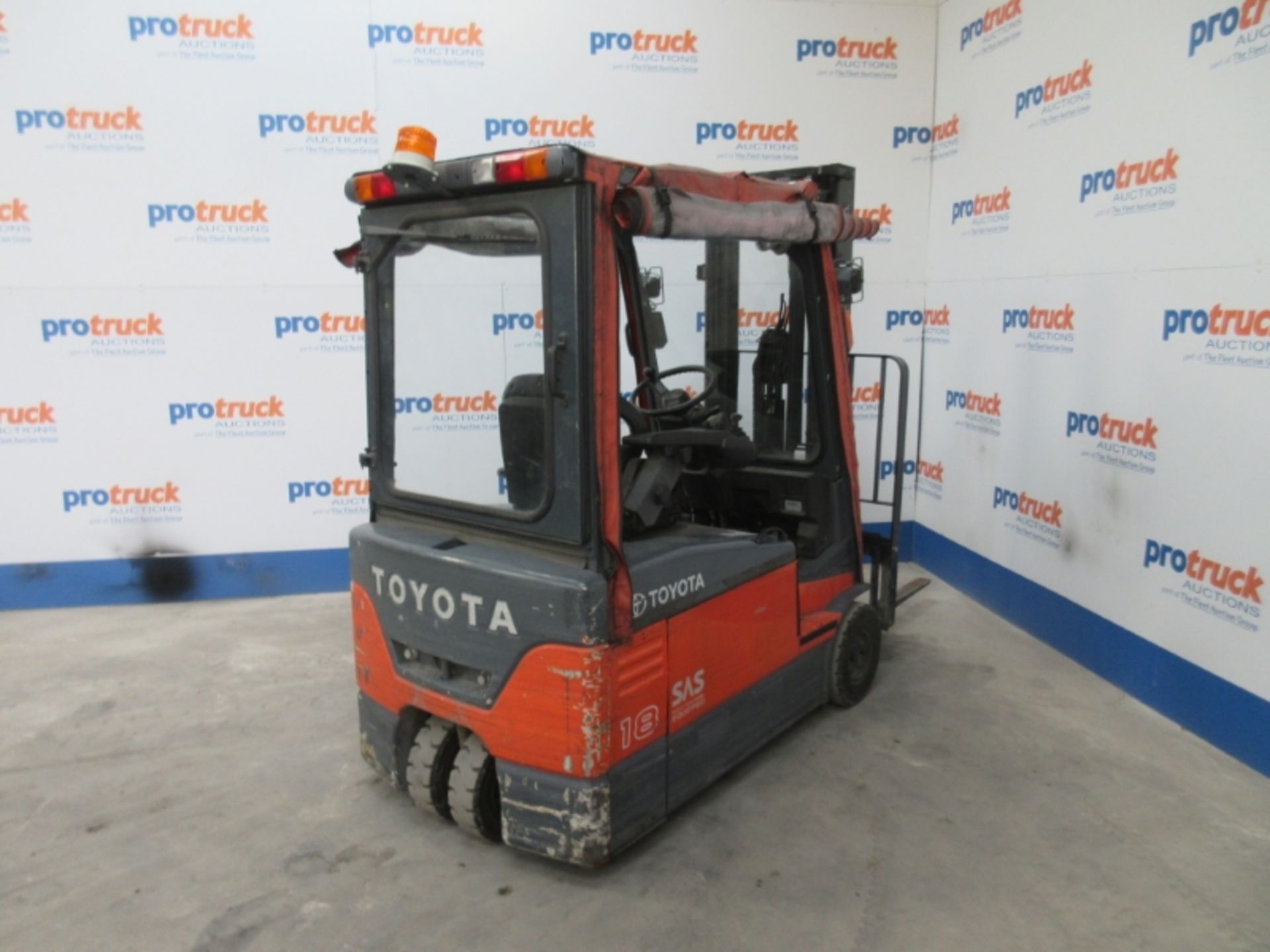 TOYOTA 7FBEF18 Plant Electric - VIN: 7FBEF20E18260 - Year: 2009 - 6,975 Hours - Duplex 3.3M - Image 4 of 7