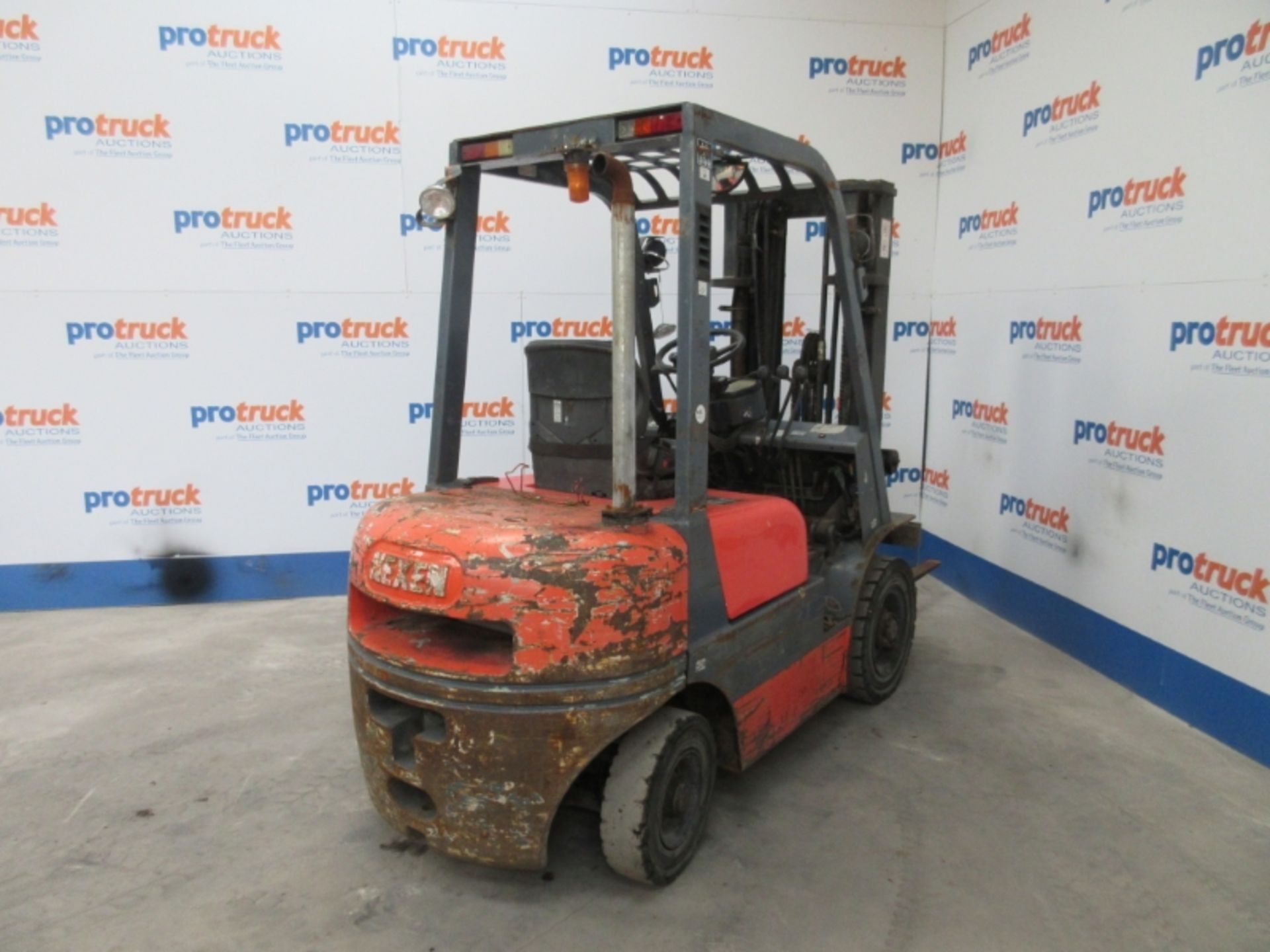 NEXEN FD25 Plant Diesel - VIN: AA01774 - 8,259 Hours - Triplex Forklift, R.D.L - Image 4 of 7