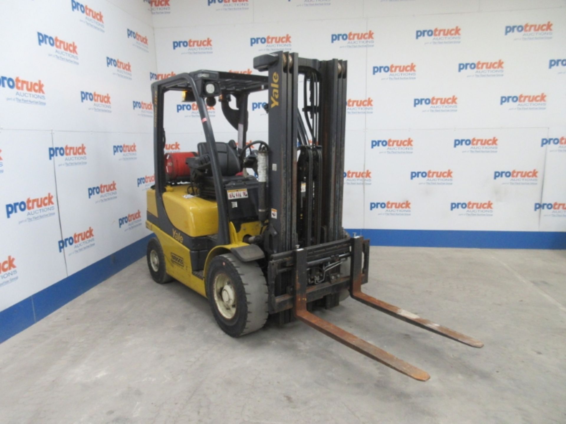 YALE GLP25VX E2170 Plant LPG / CNG - VIN: B875B24356K - Year: 2012 - 19,456 Hours - Triplex 4.9M - Image 2 of 7