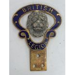 A Royal British Legion part enamel badge by Gaunt, marked to the reverse: Highbridge Guy Fawkes