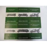 Six different profile publications for Bentley and Rolls-Royce cars.