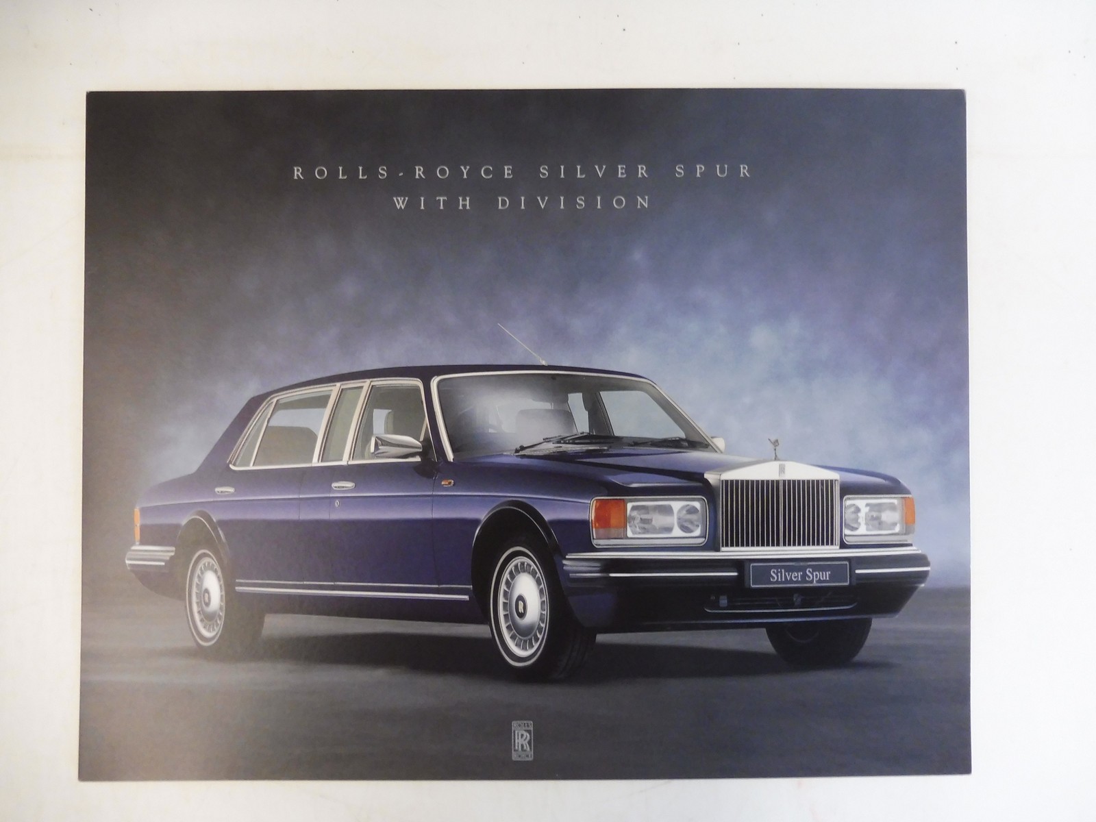 A Rolls-Royce Silver Spur sales booklet.
