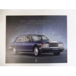 A Rolls-Royce Silver Spur sales booklet.