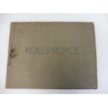 A Rolls-Royce 20hp sales catalogue, circa 1924.