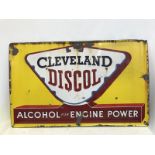 A Cleveland Discol pictorial enamel sign.