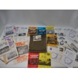 A selection of mostly race programmes for meetings held at Castle Combe, mainly 1970s.