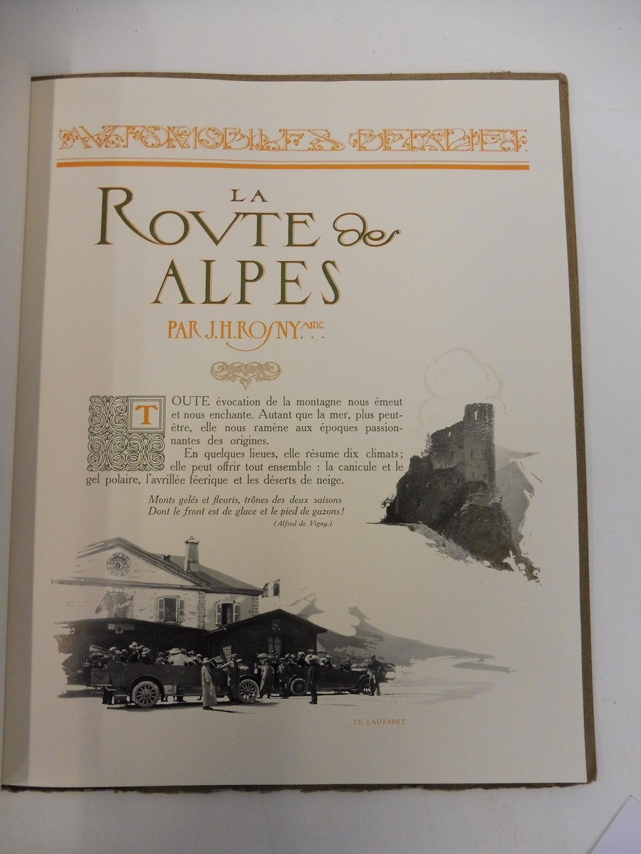 A rare Berliet sales catalogue for 1912, also Incorporating A Journey Through The Alps. - Image 3 of 3