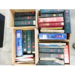 Four boxes of assorted workshop manuals mostly Vauxhall and Bedford.