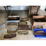 A large quantity of patterns, formers and parts for repairing and replicating the Frazer Nash