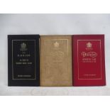 Three Daimler Owner's Handbooks for the 4.5 litre Majestic Major Saloon, the 3.8 litre Saloon and