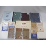 A quantity of Morris literature for various cars including the Oxford and service information