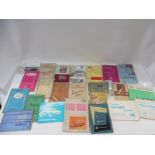 A selection of assorted handbooks relating to various motorcars including the British Isetta, Audi