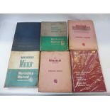 A selection of workshop manuals including British Leyland to suit Austin Westminster, Wolseley and