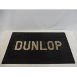 A Dunlop rectangular rubber floor mat, 36 1/4 x 20 1/2".