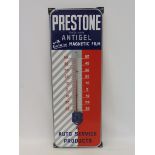 A Continental enamel thermometer, in excellent condition advertising Autoservice products '