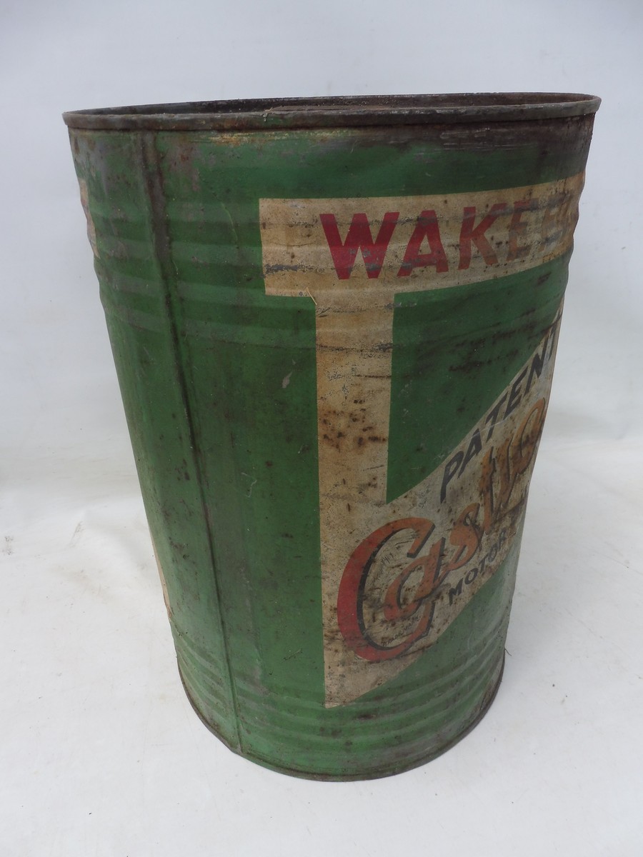 A Wakefield Patent Castrol Motor Oil ten gallon drum, XXL grade, with dispensing tap. - Image 3 of 3
