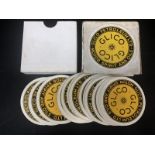 A Glico Petroleum Limited complete set of circular playing cards.