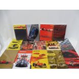 Ferrari Year Books, 1998 - 2003, 2005, 2007, 2008 and 2010 - 2014, six still sealed in cellaphane.