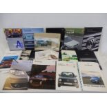 A large quantity of Volkswagen and Audi press packs.